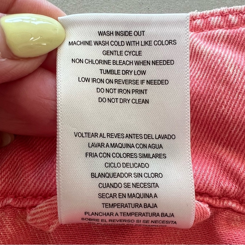 Disney Minnie Mouse Pink Jean Jacket‎ with Bow Design 3T - Picture 7 of 7